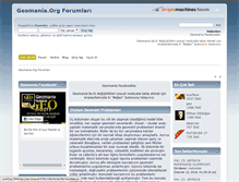 Tablet Screenshot of geomania.org